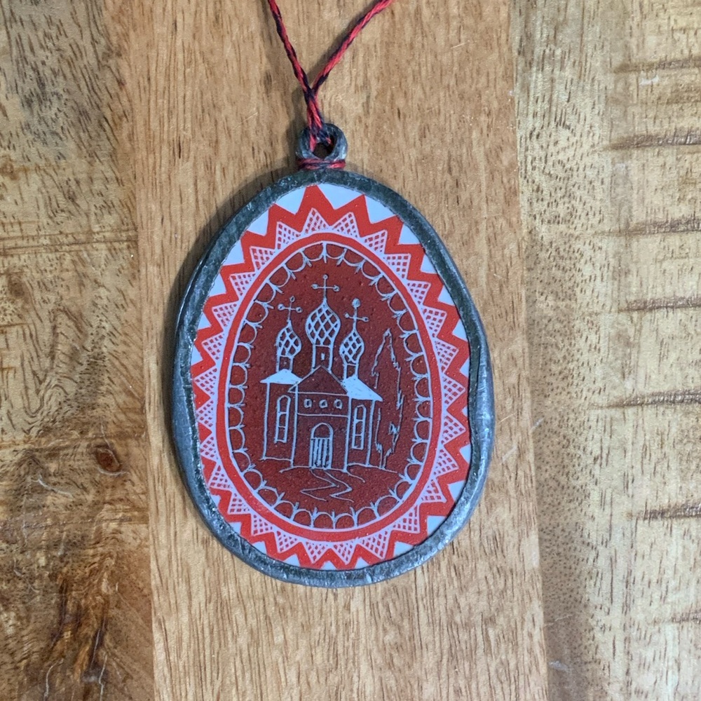 Hanging Ukrainian Hand Painted Easter Art